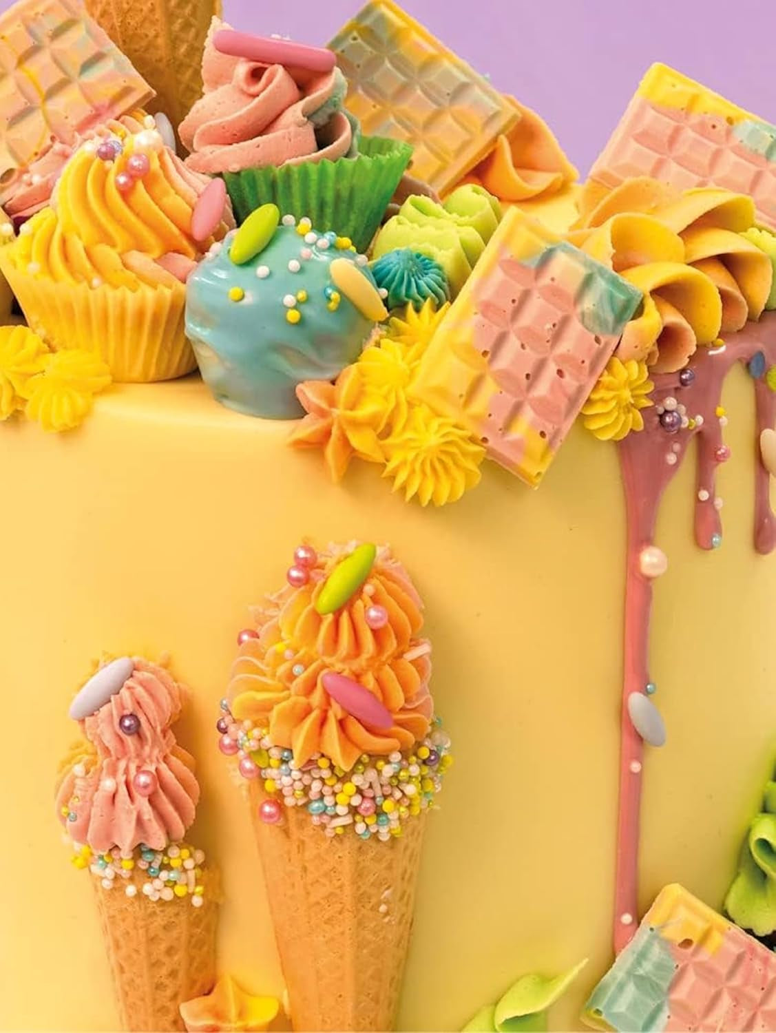 Sugarflair Pastell Mixer oljebaserad matfärg, vit - Livsmedelsfärg för choklad, smörkräm, sockerpasta och alla fettlösliga livsmedelsingredienser - 30 ml