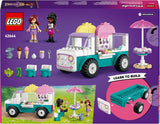 LEGO Friends Heartlake City Glassbil Låtsaslekset 2 figurer och en kanin Byggset 4 år gamla flickor Leksakskaraktär Minifigur Byggleksak 42644 Byggset Besuche den LEGO-Store