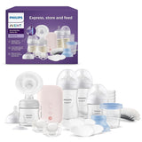 Philips Avent Elektrische Natural Motion Milchpumpe - Set Zum Abpumpen, Aufbewahren Und Füttern Inkl. Flaschen, Schnuller Und Becher (Modell SCD340/31) Mat och amningstillbehör Bebe Naty Shop