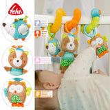 Fehn Activity Spiral Sleeping Forest - rör och håll barnvagnsleksak - babyleksak för säng, lekhage, barnvagn och bilbarnstol - motoraktivitetsleksak för spädbarn och småbarn från 0+ månader Babyleksaker Naty Shop