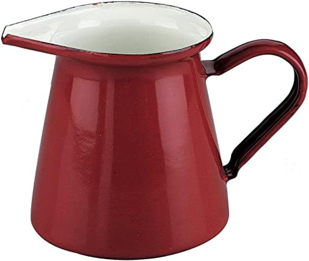 910550 – Röd mjölkmugg, serverar 0,50 liter.