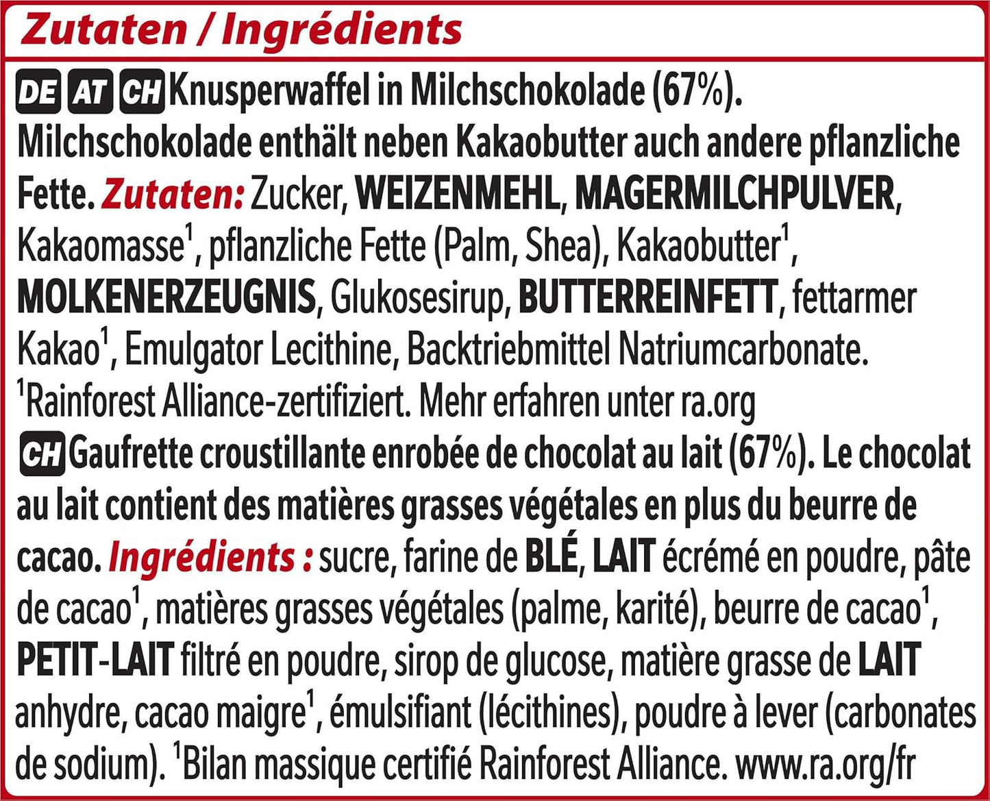 Nestlé KitKat Classic Chokladkakor Mjölkchoklad Crunchy Wafer Bars 24-pack (24 x 41,5 g)