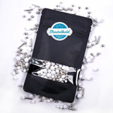 Streusel Hero Chokladmix Silver White Sprinkles, 40 gram Naty Shop