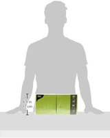 250 servetter, 3 lager 1/4-faldig 33 Cm X 33 Cm äppelgrön