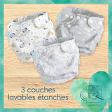 Pampers - Harmony Hybrid startpaket, 3 tvättbara blöjor + 25 engångsöversta lager - 1 förpackning