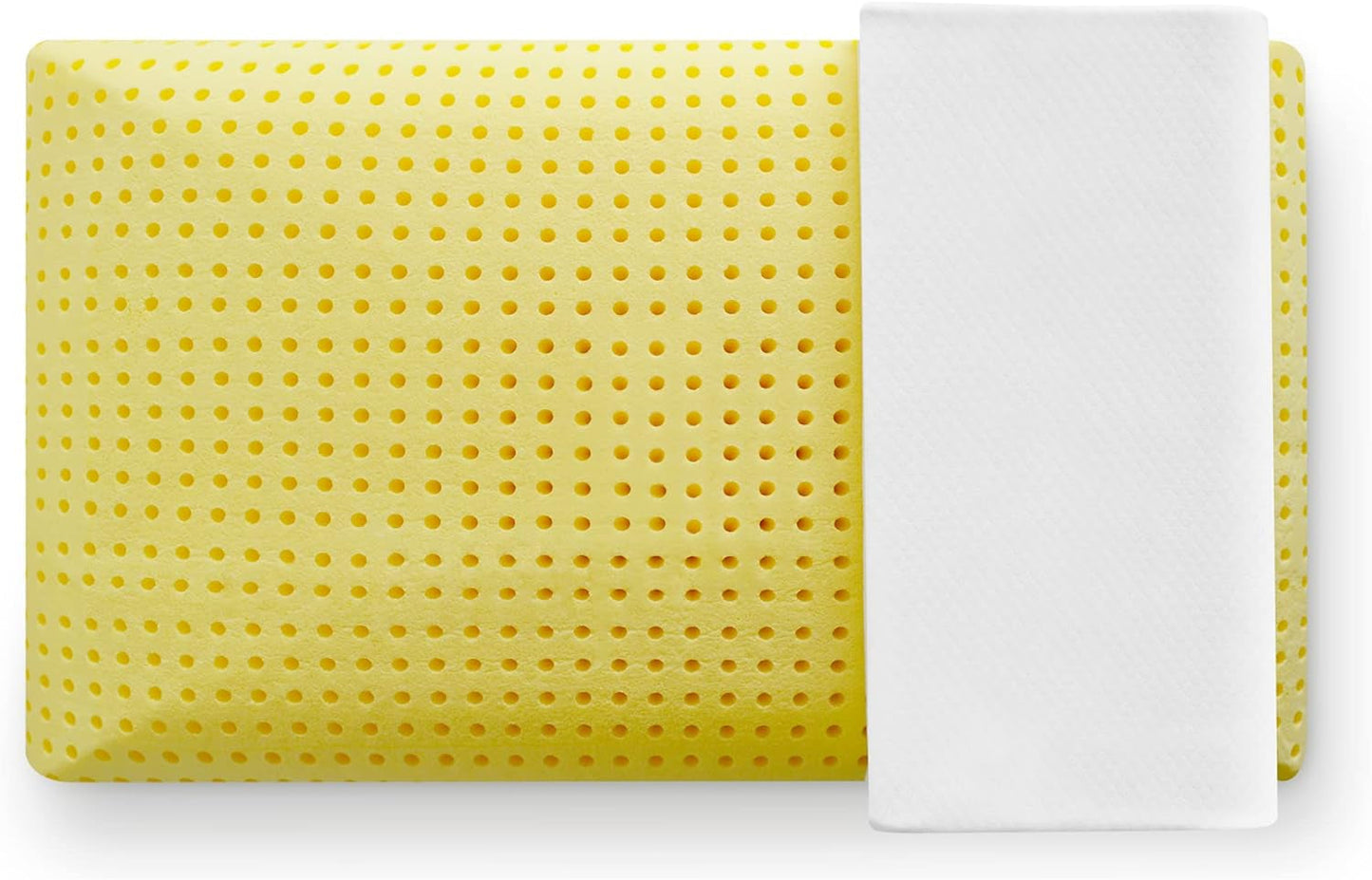 Mister Sandman ergonomisk kudde 40x80, nackkudde med bekvämt örngott, viskos kudde perfekt för mage, rygg och sidosömmar, kudde med memory foam