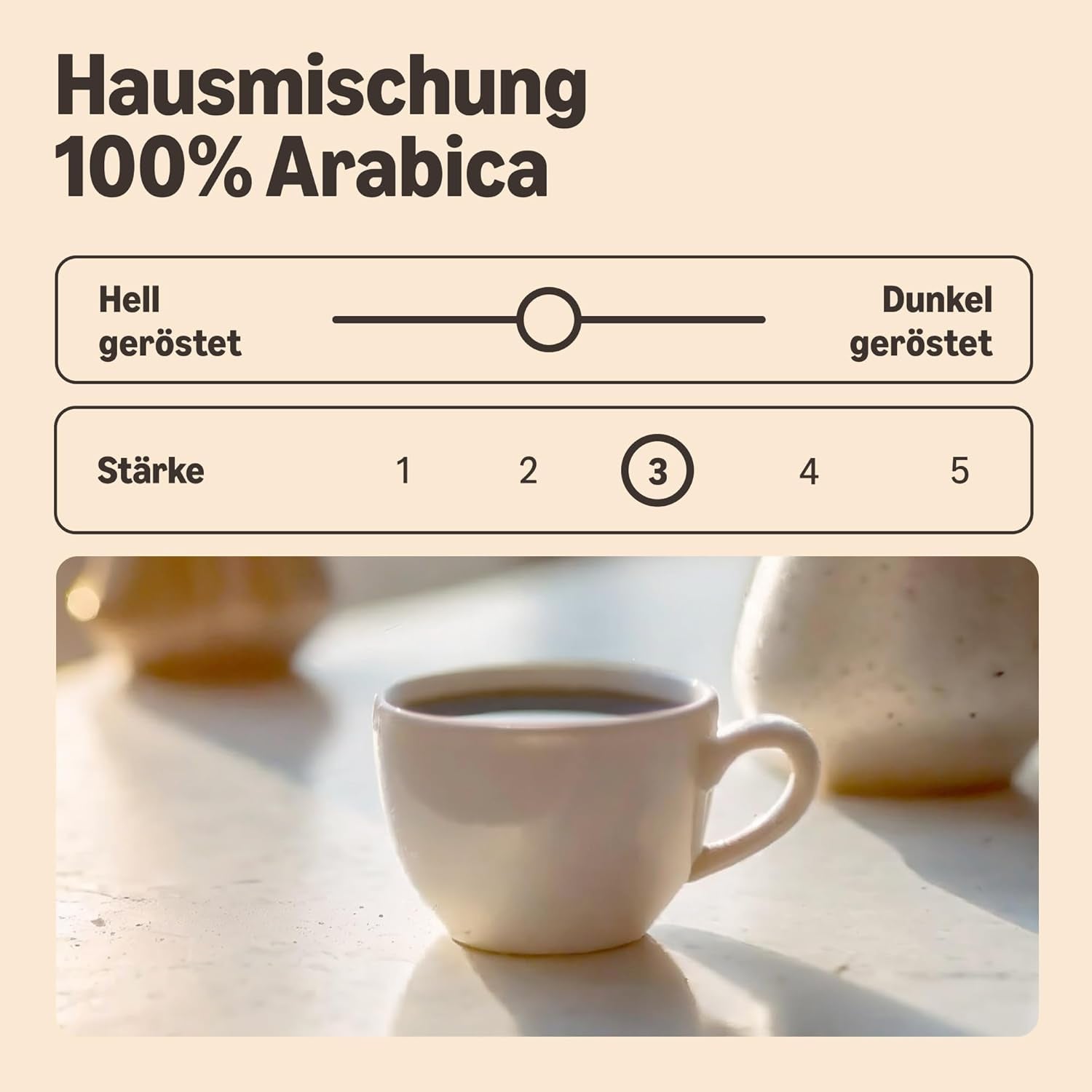 av Amazon Kaffeebohnen, Mittlere Röstung, 100% Arabica, Amaretto, 2kg (2 Packungen mit 1kg)