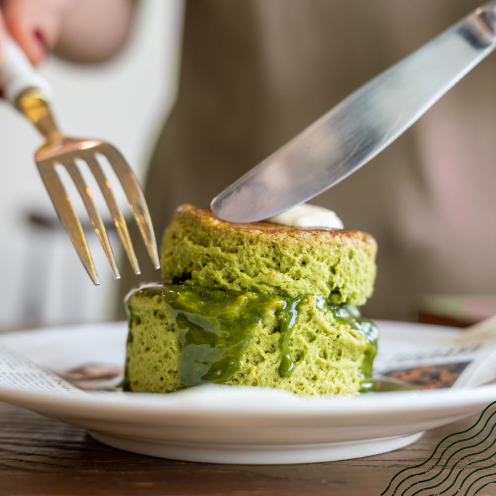 Naturalebio BIO Grönt tepulver 100 g. För matlagning och bakning. Original japansk matcha. Grönt te från Japan, veganskt, glutenfritt och icke-GMO. Naturlig ekologisk produkt.