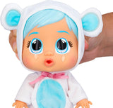 Cry Babies Loving Care Kristal Doll, Kristal Loving Care Baby Doll med 3 tillbehör för Doctor Play, Nursing Care, Crying with Real Tears, Toy for 18 Months Baby
