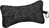 Moses. libri_x Mini Reading Pillow Classics - Resekudde med praktisk karbinhake, kompakt kudde för bilar, flygplan och strandbesök, Ergonomisk design resekudde