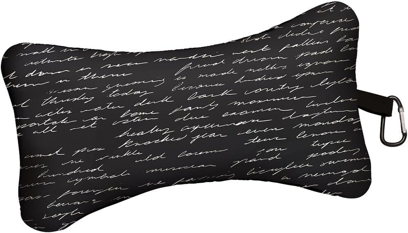 Moses. libri_x Mini Reading Pillow Classics - Resekudde med praktisk karbinhake, kompakt kudde för bilar, flygplan och strandbesök, Ergonomisk design resekudde