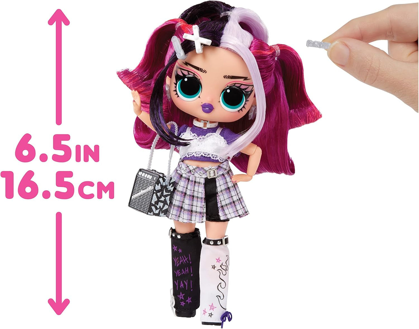 LOL Överraskning! Pre-teen Fashion Doll Series 4 - Jenny Rox - Packar upp 15 fantastiska överraskningar och tillbehör - Fantastisk present för åldrarna 4 och uppåt