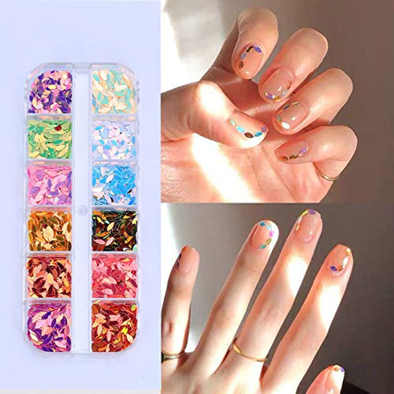 10 lådor Nail Rhinestones Kit, multifunktionella tillbehör med 1 pincett, dekorativa diamanter, kristaller, pärlor, ädelstenar, färgglada, blandade, hästögon, metalliska stenar, för DIY-nageldekorationer