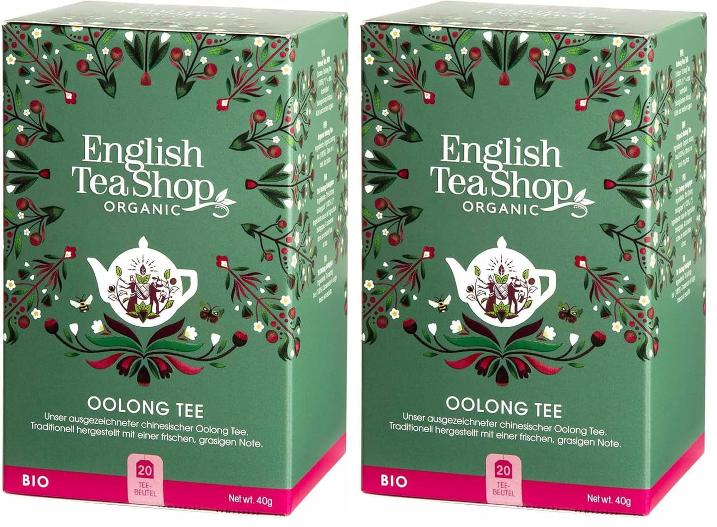 English Tea Shop - Thé Oolong Bio (paket med 2)
