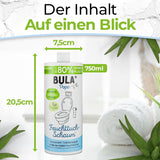 BULA® Popo Refill-flaska (750 ml) BARA FÖR ATT FYLLA PÅ våra 150 ml och 50 ml flaskor! | Ersätter upp till 1 000 våtservetter! | Med ingredienser av naturligt ursprung