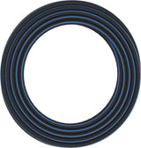 Fiskars S trädgårdsslang, Solid, Vattenslang för manuell bevattning, 13 mm (1/2"), Längd: 15 m, Universalanslutning, UV-skydd, Frostskydd, Vridsäker, Blå, 1076049