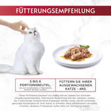 Gourmet Mon Petit Intense Wet Cat Food, fjäderfävariant, förpackning om 8 (8 x 6 påsar med 50 g vardera)