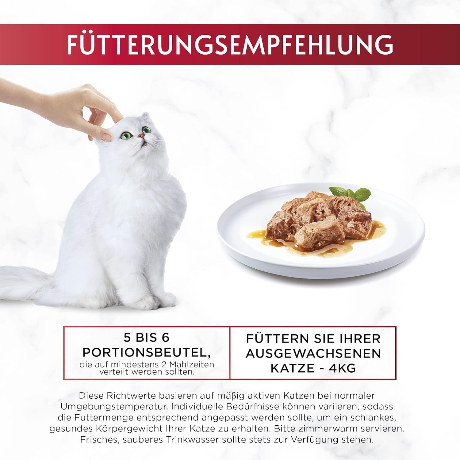 Gourmet Mon Petit Intense Wet Cat Food, fjäderfävariant, förpackning om 8 (8 x 6 påsar med 50 g vardera)