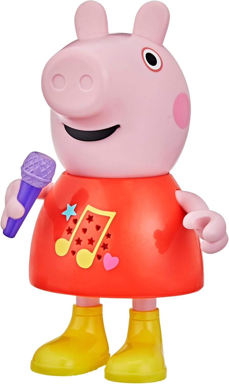 Peppa Pig Peppa'S Mud Puddle Party Doll - tysk version Rosa eller rosa dockor Naty Shop Chatta och sjung kul