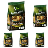 Biozentrale Bulgur i bricka med grönsaker och ingefära | 200 g perfekt för en snabb hämtmat | källa till veganskt protein | lätt att förbereda