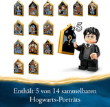 LEGO Harry Potter Hogwarts Castle: The Great Hall, samlarleksak med 11 minifigurer inklusive Hermione Granger, magisk present till pojkar och flickor 76435 Byggset Besuche den LEGO-Store