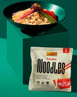 LEE KUM KEE Ramen Nudlar - Asiatisk ramen med en delikat och fin konsistens, klassikern för ramensoppor och wokrätter, halvtorra nudlar, två portioner per förpackning, 6 x 180g multipack