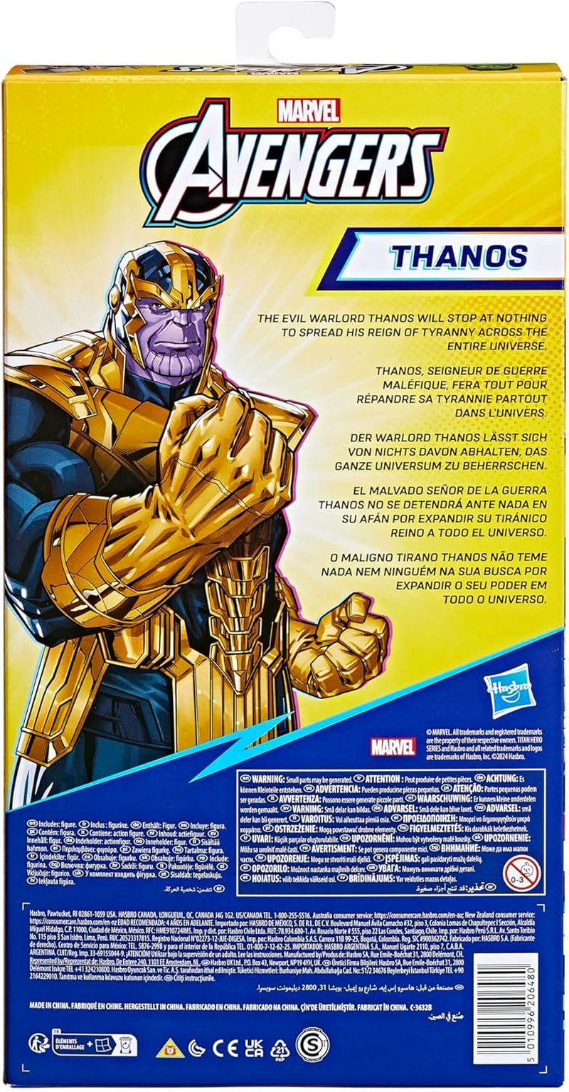 Marvel Avengers Titan Hero Series Deluxe Thanos Actionfigur Brun Actionfigurer Naty Shop