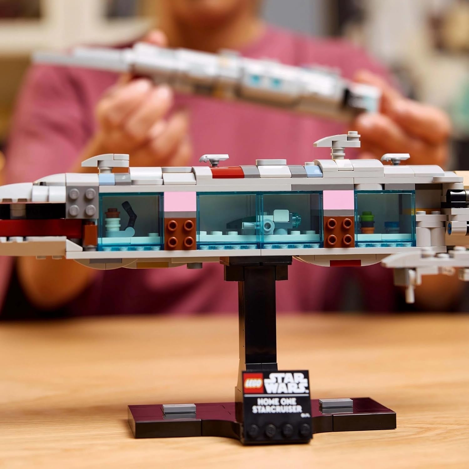 LEGO Star Wars 75405 Home One Starcruiser från Return of the Jedi - Starship-modell - Fantasy- och samlingsset att bygga och visa - Present till vuxna och tonårsfans Byggset Besuche den LEGO-Store