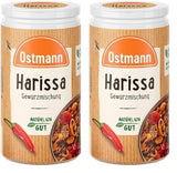 Ostmann Gewürze - Harissa Gewürzmischung | Scharfes orientalisches Gewürz für Geflügel, Fleisch, Gemüse eller Couscous | 35 g i Der Streudose