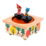 Byxa - Rödluvan - Dansmusikdosa - Speldosa - Idealisk födelsedagspresent - 2 löstagbara figurer - Lätt att hantera - Vårmusik av Vivaldi - Färg Flerfärgad, S95095, Large Baby Toys Naty Shop Standardtitel