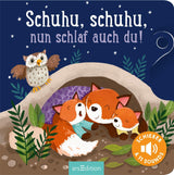 Shoo, shoo, nu sover du också!: Skjutreglage och 11 ljud | En innovativ bok med reglageljud för små över 18 månader Bebe Naty Shop Toys