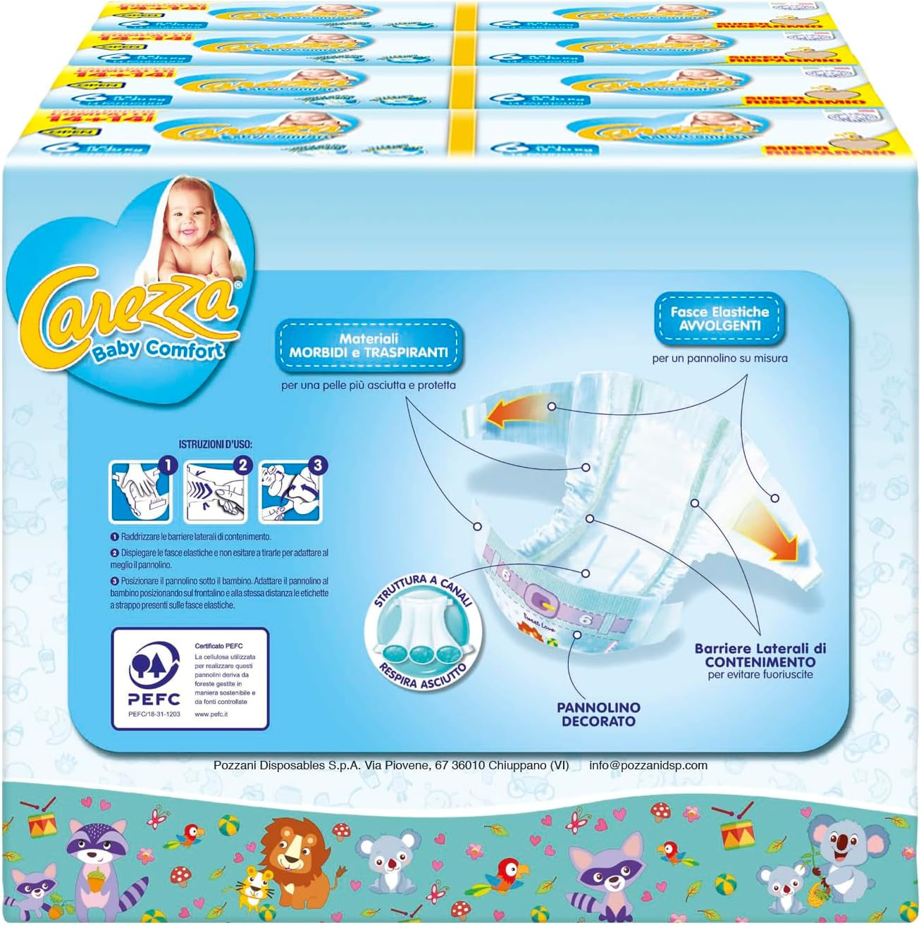 Baby Comfort XXL | Storlek 6 (16-30kg) | 140 blöjor