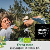 ORIGEENS BIO YERBA MATE MED MYNTA OCH CITRON 200 G - Friskhet I Orostad Bio Yerba Mate, blad, utan stjälkar och damm