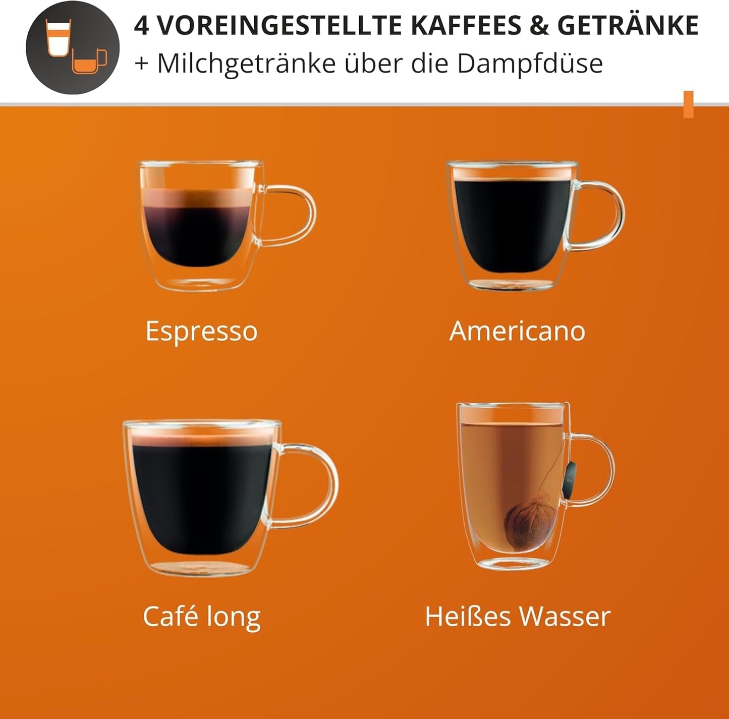 Krups Precision manuell espressomaskin med portafilter och kvarn, barista kaffemaskin med intuitiv kontrollpanel, förinfusionsinställningar, espressomaskin med ångmunstycke, snabb uppvärmning, XP801T10