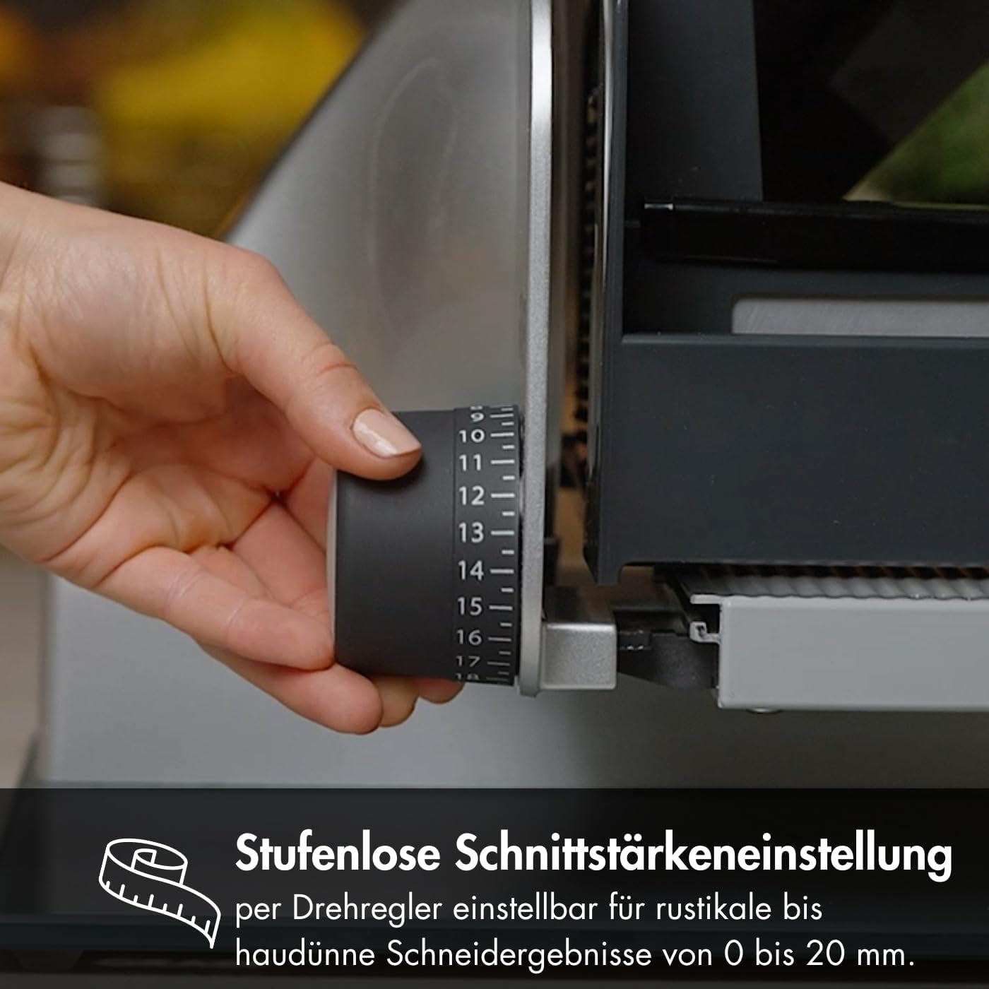 GRAEF Master M20EU Multi Slicer i rostfritt stål, silver Shredders and Slicers Naty Shop