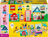 LEGO Classic Creative Houses, byggklossar för barn, 850 klossar byggleksak, husbyggande leksaker med tillbehör, present till pojkar och flickor 4 år gamla 11035 byggset Beuche den LEGO-Store
