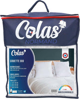 COLAS NORMAND täcke 260 X 240 cm, ekologisk bomull och återvunnen fyllning, lätt, mjuk, maskintvättbar i 40 °C Täcken och täcken Naty Shop Standardtitel