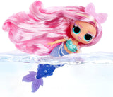 LOL Överraskning! Tweens - Lola Waves Mermaid - Modedocka med färgskiftande svans, rörlig fena och vackra tillbehör - Leksak för barn och samlare från 4 år och uppåt