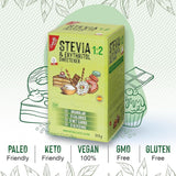 Stevia + Erythritol 1:2 Süßstoff | 204 Myth Bag 2,5 G | 100% Natürlicher Zuckerersatz - 0 Kalorien - 0 Glykämischer Index - Keto Und Paleo - 0 Kohlenhydrat - Kein GVO - Castello sedan 1907-510 G Sweeteners Naty Shop