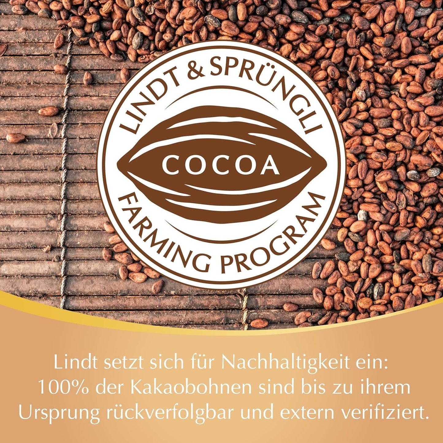 Lindt LINDOR presentask med diverse choklad, ca. 15 LINDOR tryffel, 4 varianter (mjölkchoklad, vit choklad, mörk choklad 60% och hasselnöt), 187 g