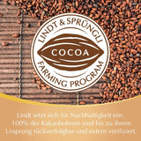 Lindt LINDOR presentask med diverse choklad, ca. 15 LINDOR tryffel, 4 varianter (mjölkchoklad, vit choklad, mörk choklad 60% och hasselnöt), 187 g