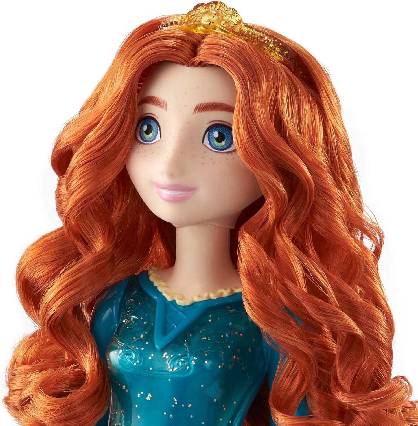 Mattel Disney Princess Toy Merida handgjord docka med gnistrande kläder och tillbehör Inspirerad av Disney och Pixar Movie Kids Gift HLW13