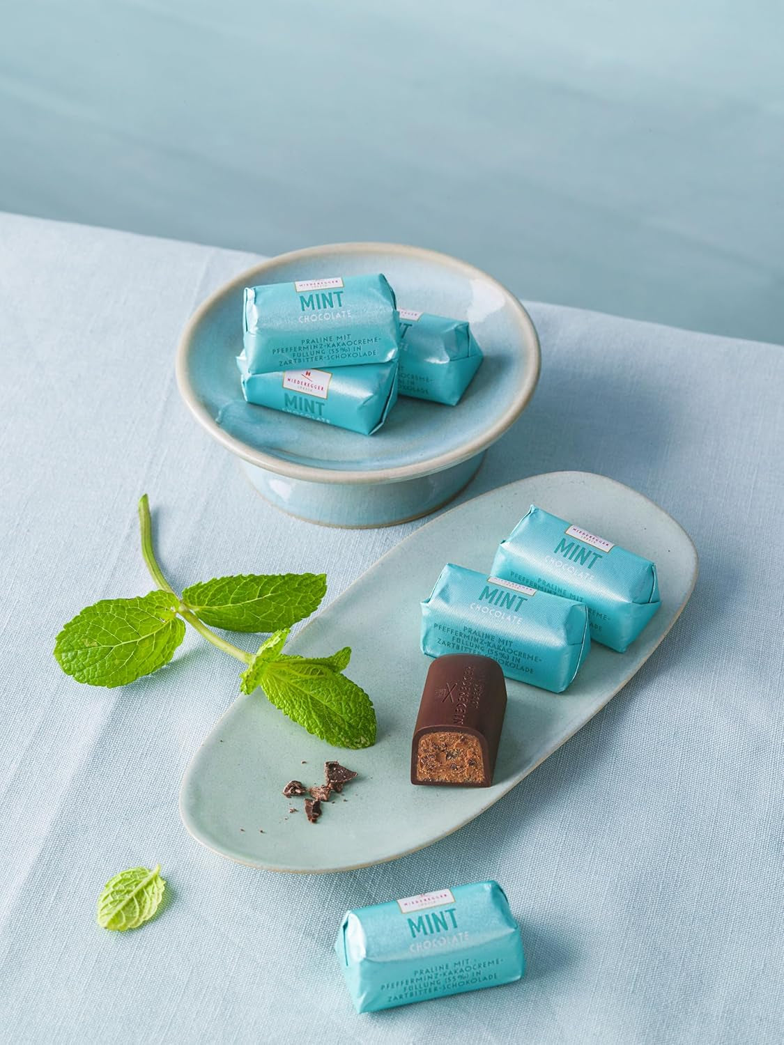 Choklad Niederegger Classic "Mint" 100g