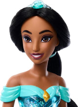 Mattel Disney Princess Toy Jasmine Ledad modedocka med gnistrande kläder och tillbehör Disney filminspirerad present till barn HLW12