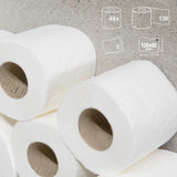 Toalettpapper Renova Super Prom - 48 rullar vita