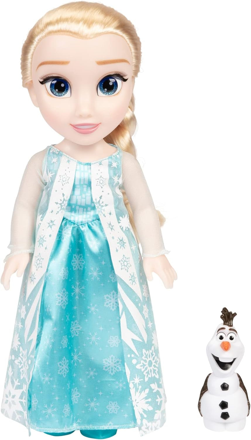 Disney Die Eiskönigin - Frozen - Singing ELSA Doll 35 cm, sjunger "Let It Go", inklusive tillbehör för extra kul, perfekt för tjejer från 3 år, 225306, Türkis