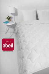 Abeil 1388 Duvet Topcool, tunn, fuktregulator, vit, 240 X 260 Cm Täcken och täcken Naty Shop
