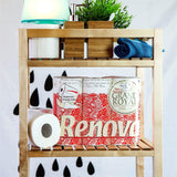 Toalettpapper Renova Renova Grand Royal 4-lagers - 6 rullar, stor (pack med 5)