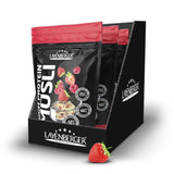 Layenberger 3K High Protein Müsli, 50 % Eiweiß och 18 % Kohlenhydrat - Enkelförpackning (1X 390 G) - Schoko-Nuss Cereale Naty Shop 1,08 Kg (1Er Pack) Rote Beeren Mix