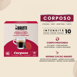 -Kaffee Lavazza®-kompatibel Kapseln – Corposo – 16 Kapseln (Packung mit 3)